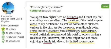 hotel reviews